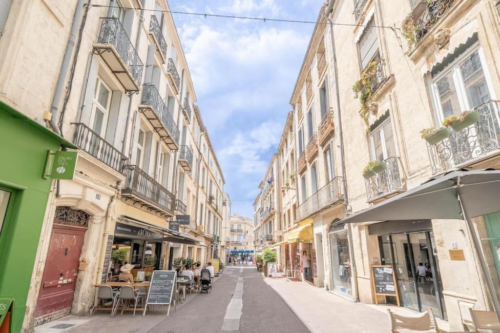 Le Boudoir, Spacieux T2, Centre Historique Apartment Montpellier Luaran gambar