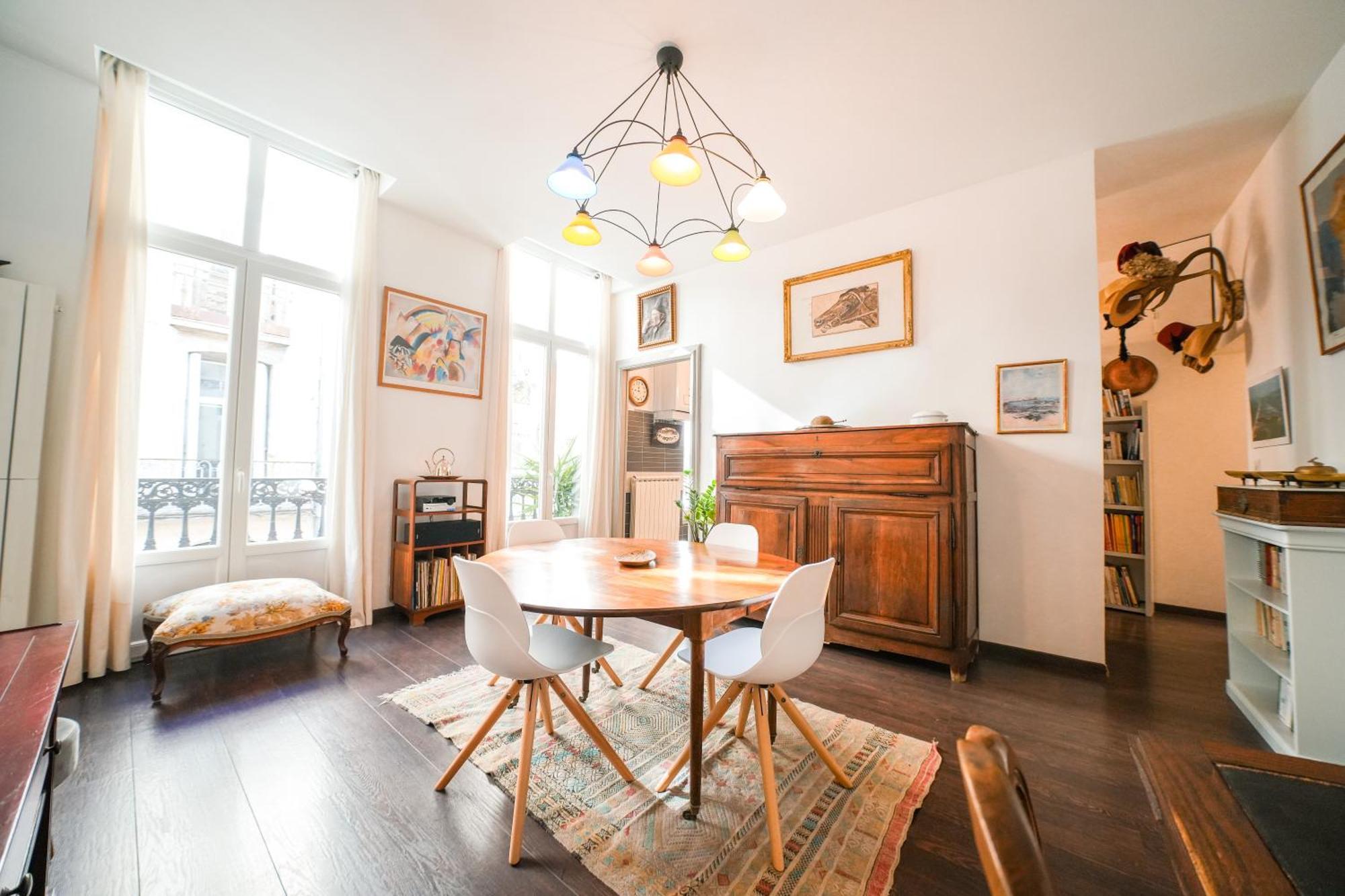 Le Boudoir, Spacieux T2, Centre Historique Apartment Montpellier Luaran gambar