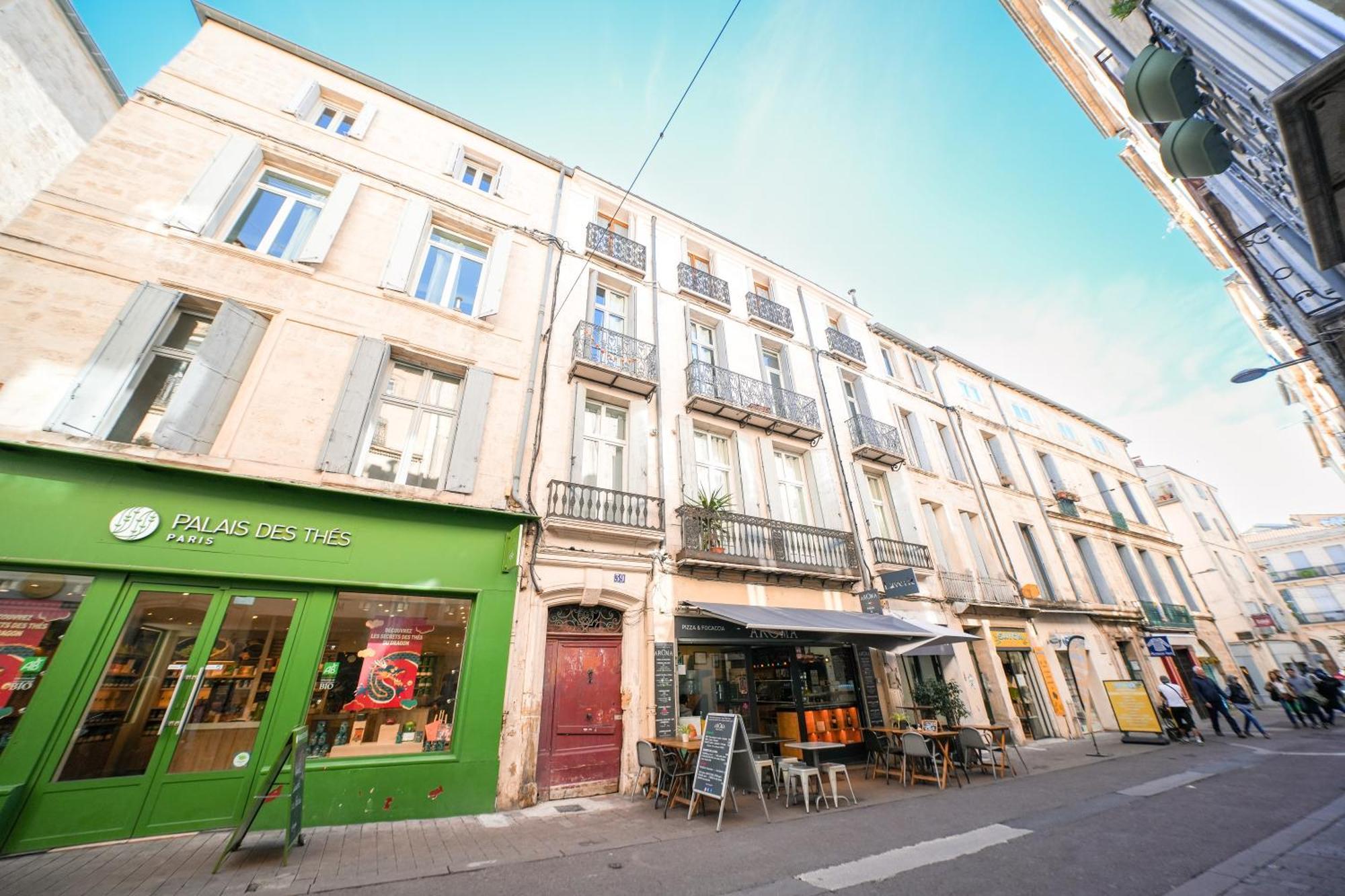 Le Boudoir, Spacieux T2, Centre Historique Apartment Montpellier Luaran gambar